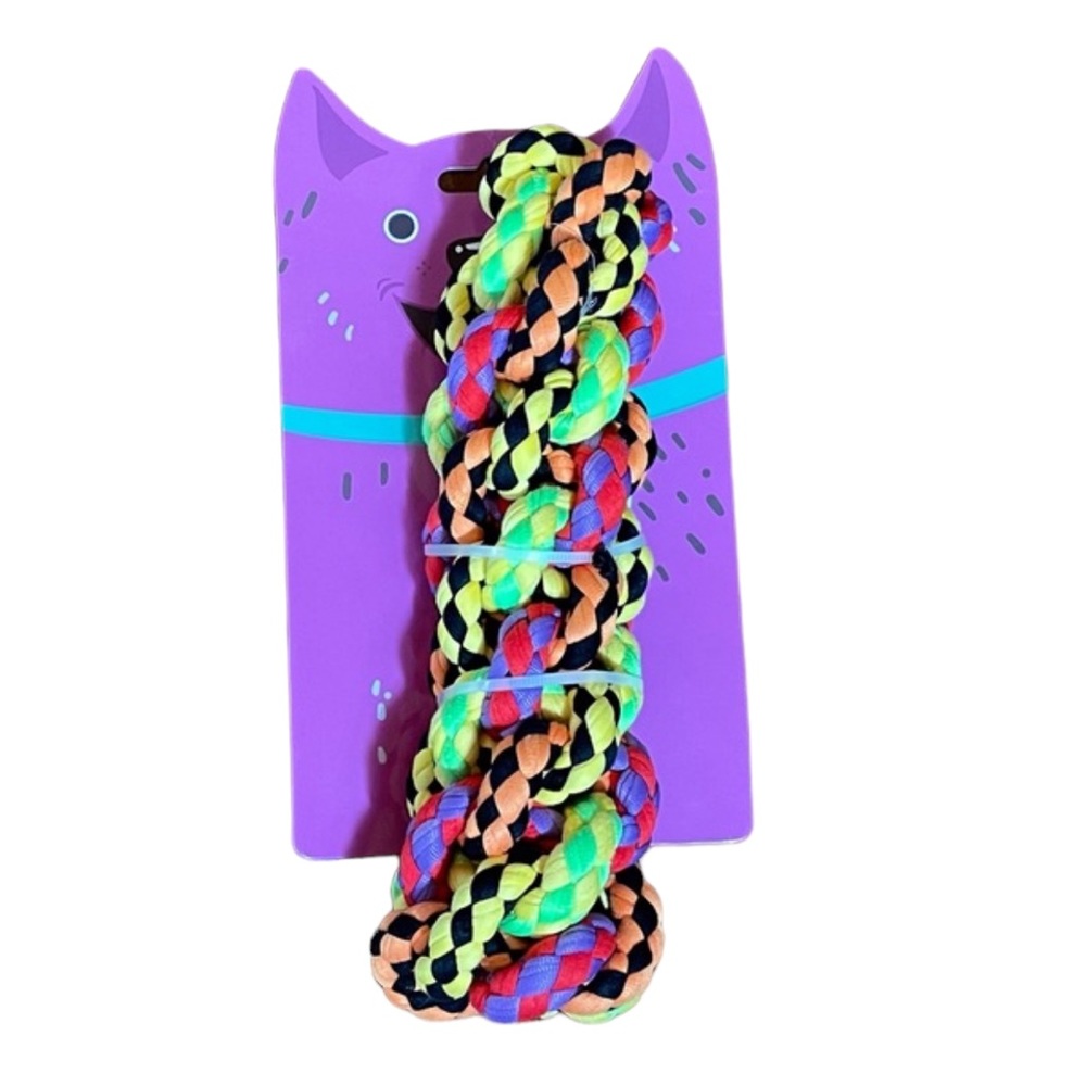 Colorful Rope Tug Dog Toy NEW!